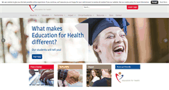 Desktop Screenshot of educationforhealth.org