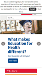 Mobile Screenshot of educationforhealth.org